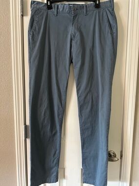 Express Men's Chino Pants in Slate Blue